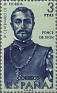Spain 1960 Characters 3 Ptas Blue & Green Edifil 1304. España 1960 1304. Uploaded by susofe